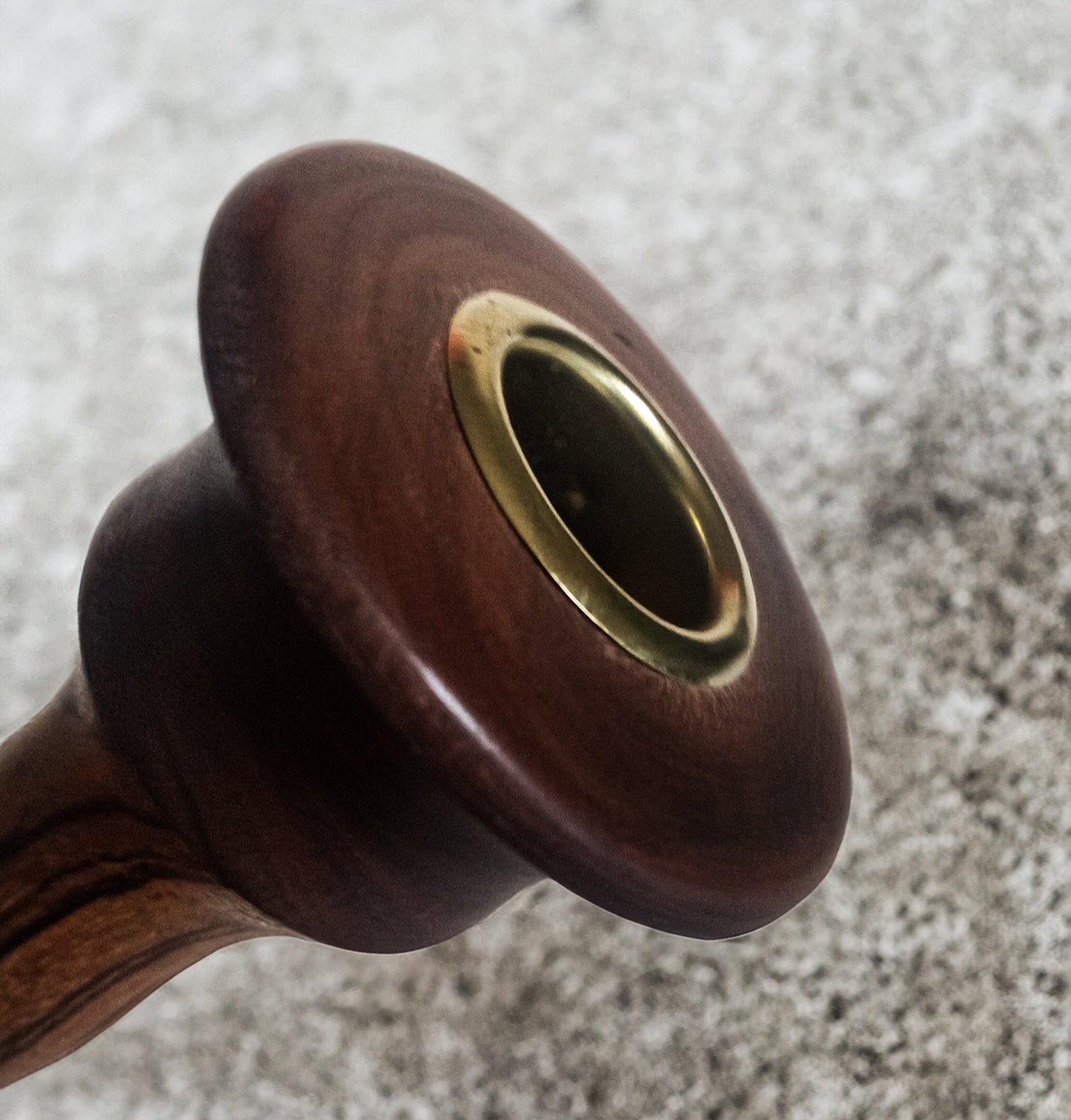 Zebrawood and Walnut Candle Holders